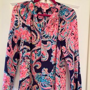 Size medium silk blouse